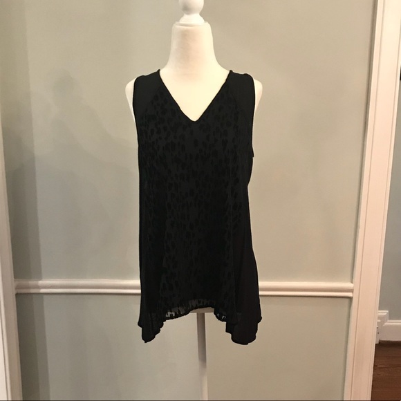 Sanctuary Black Printed Top Size XS - Picture 1 of 5